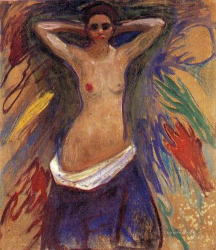 Abstract Nude Painting - the hands 1893 Abstract Nude